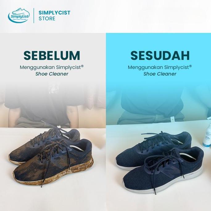 Super- Simplycist Shoee Cleaner / Pembersih Sepatu / Sabun Sepatu 100Ml