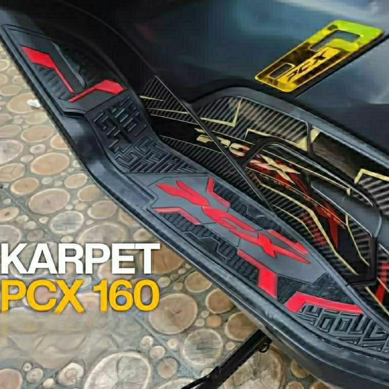 Karpet PCX 160 Bordes Pijakan Kaki PCX 160 Alas pijakan Kaki Honda PCX 160
