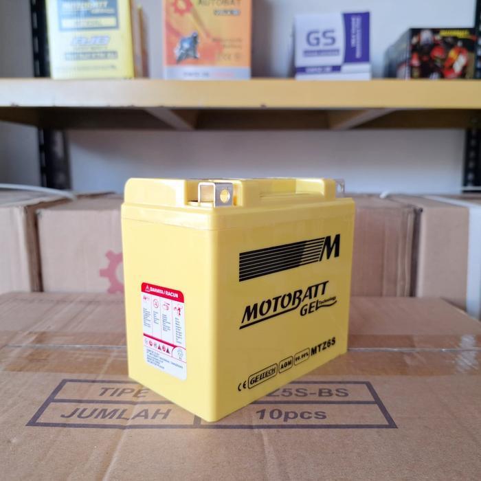 Aki Motor Satria Fu, Satria F150, Raider Motobatt Mtz6S Aki Kering Original Suzuki Original Dan Terp