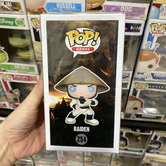 HOT SALE ORIGINAL FUNKO POP GAME RAIDEN MORTAL KOMBAT X PLAYSTATION NINTENDO SWITCH TERMURAH