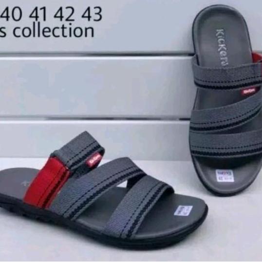 PALING LARIS (COD) SANDAL GUNUNG PRIA KICKERS SANDAL HIKING COWOK SANDAL MENDAKI SEPATU SANDAL KUAT 