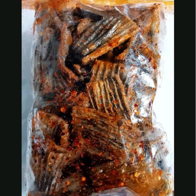 Umido- Cod Seblak Kerupuk Jengkol Pedas 500Gram / Kerupuk Jengkol Pedas Extra Daun Jeruk / Seblak Ba
