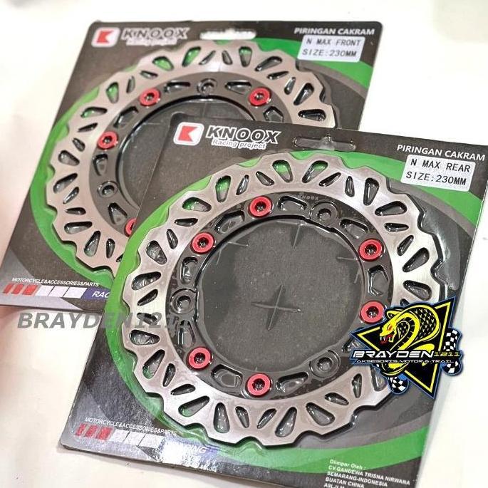 Piringan cakram depan nmax old nmax led aerox lexi / cakram set nmax ktc / piringan variasi nmax aer