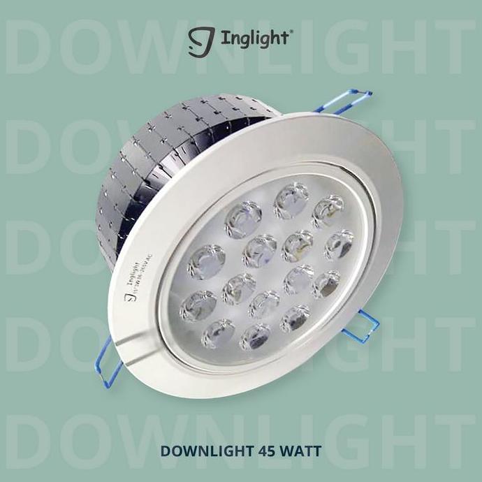 Lampu Led Downlight (45 Watt) Toko Perhiasan Emas