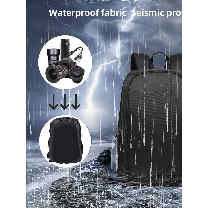 Tas Ransel Kamera Backpack Waterproof Shockproof / Tas Kamera Ransel Backpack Mirrorless DSLR Camera