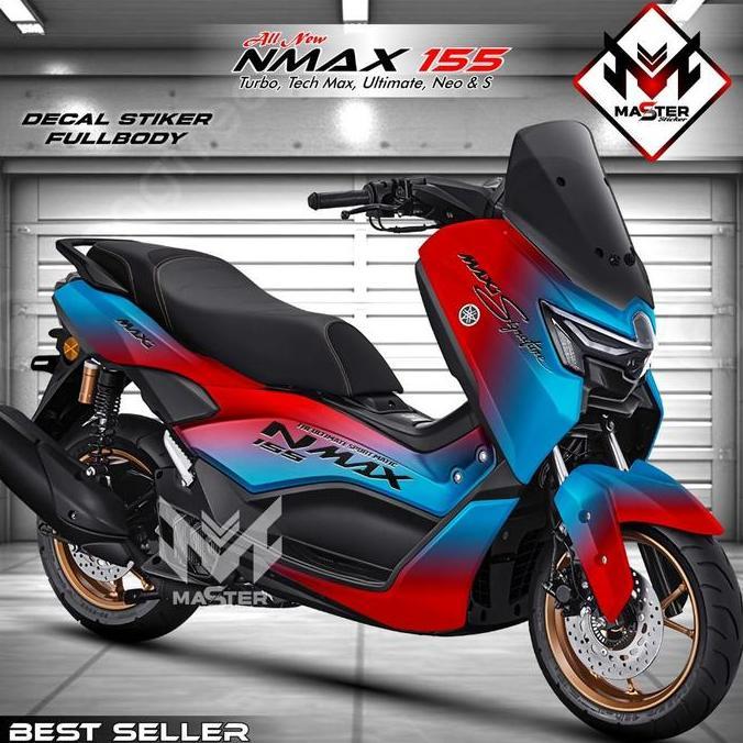 Stiker Decal Nmax Turbo 2024 Full Body Dekal Sticker Setiker New Nmax Neo Turbo 2025 Fullbody Motor 
