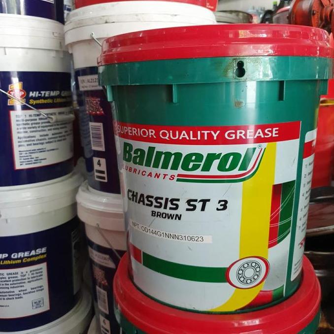 NEW Grease Balmerol Chassis ST 3 Brown @15KG
