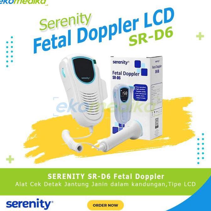 SERENITY SR-D6 Fetal Doppler LCD