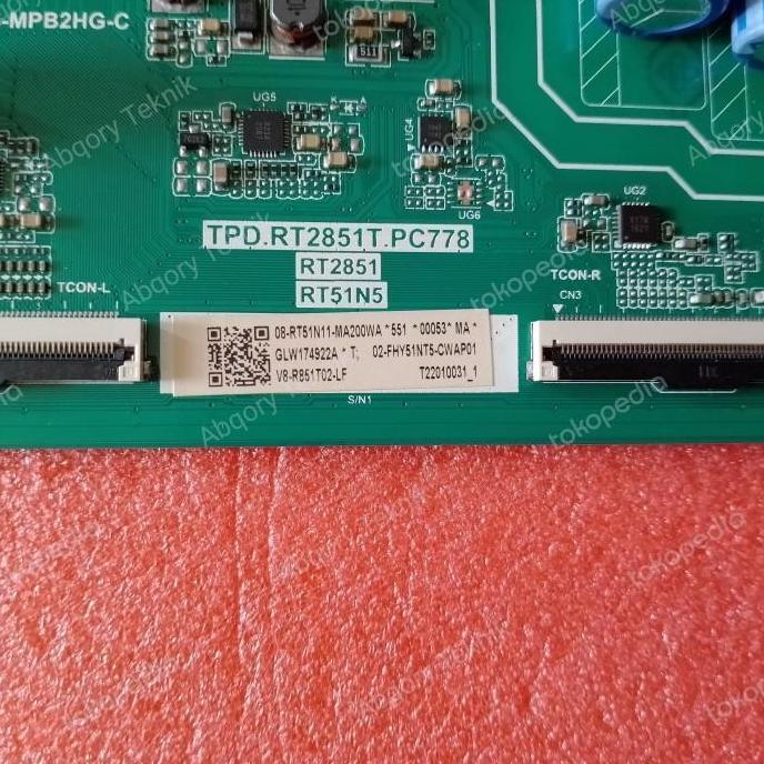 mainboard - TCL - 55P615 - Mobo - motherboard - MB - 4K - TCL - 55P615 CVCU31