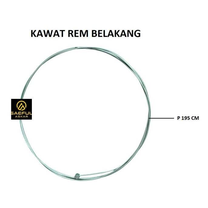 KAWAT REM KECIL-Sparepart Onderdil Sepeda Listrik SELIS e-bike BEKASI