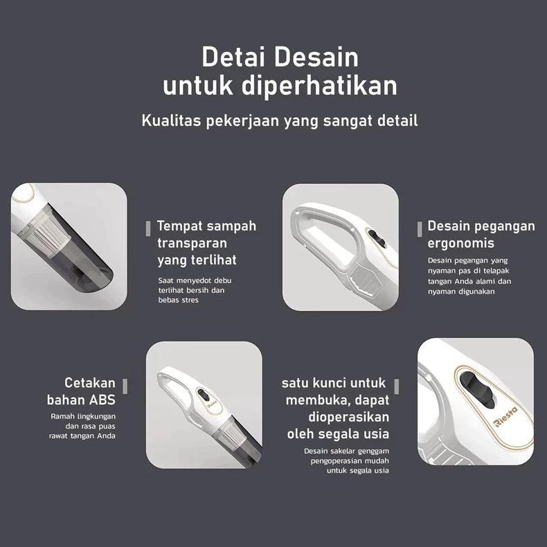 PROMO TERBARU Philips vacuum cleaner penyedot debu 8 in 1 Vacum Cleaner Portable Penghapusan tungau
