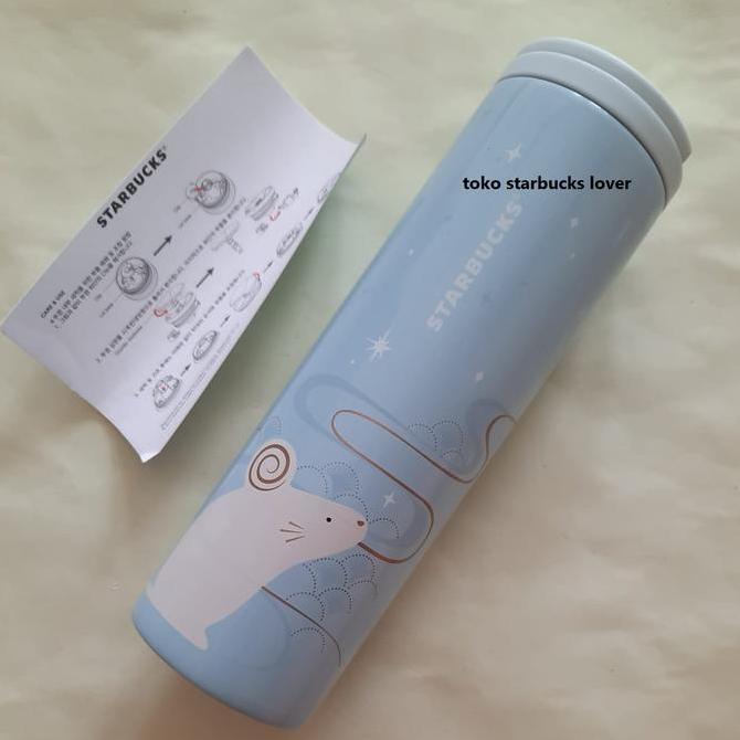 Starbucks Tumbler Stainless Steel Korea Troy Year of the Rat 2020