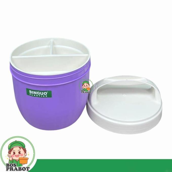 Rantang Sekat Plastik PP5 Food Grade / Rantang Bekal Lucu / Lunch Box / Rantang Besek