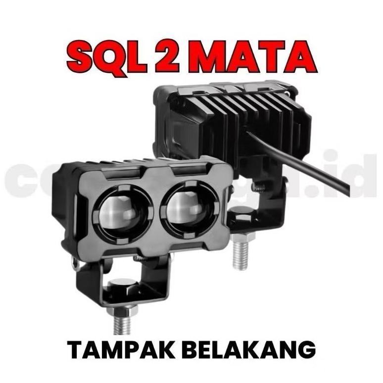 Disc Promo Lampu Tembak Sorot Led Laser 2 Mata Model Slim Lampu Sorot Led Lampu Tembak Sql 2 Mata Sl