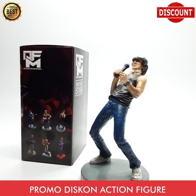 Action figure brian johnson acdc action figure brian johnson acdc Pajangan brian johnson acdc