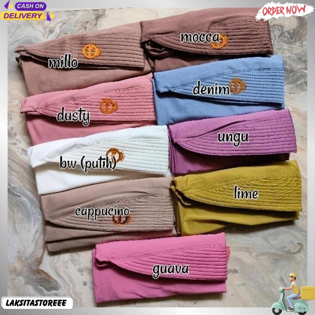 Segitiga Pet Tassel / Jilbab Instan / Jilbab Segitiga / Jilbab Jersey / Segitiga Instan Jersey / Jil