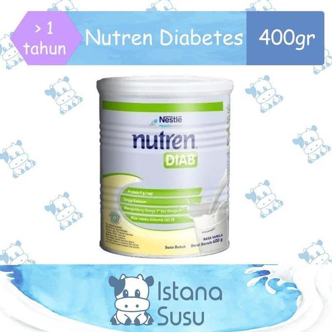 Cod,Sajabisa- Nutren Diabetes Susu Bubuk Kaleng 400Gr