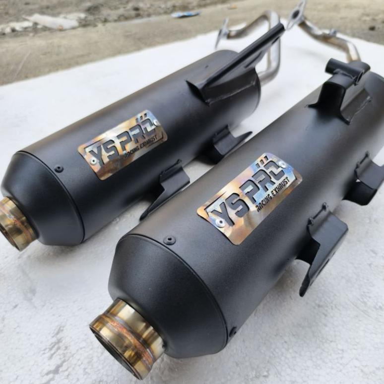 Terlaris Knalpot Moncong Sijiro Shiroji Original Ys Pro Racing Exhaust Saringan Full Dan Sarteng Ful