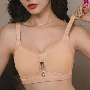 Chelyne BH Wanita B1669 Daily Bra - Seamless Lycra Premium Tanpa Kawat - Big Size Bra 38/44 Cup D - 