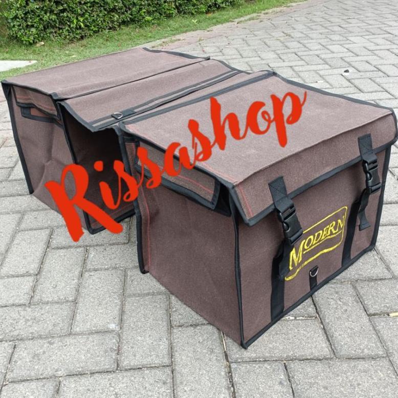 Tas Motor Sales Obrok Barang Kanvas Modern