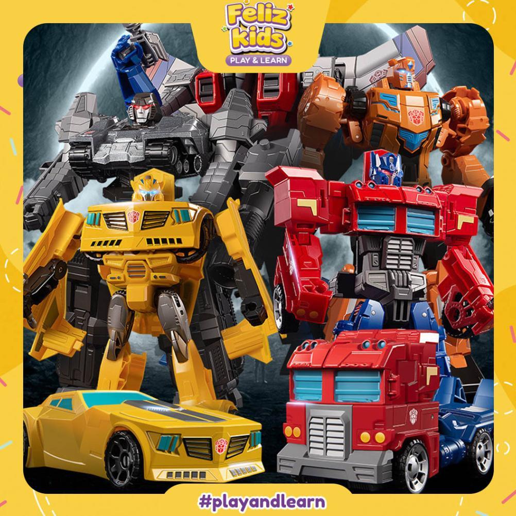[FELIZKIDS] [FK388] MAINAN ANAK ACTION FIGURE ROBOT TRANSFORMERS OPTIMUS PRIME TRUCK MOBIL BERUBAH R