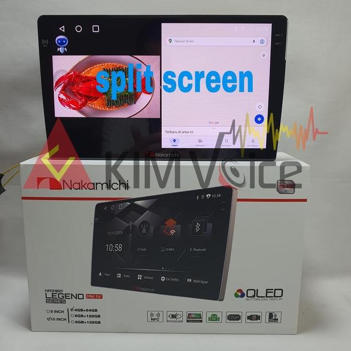 Head Unit Android Nakamichi 10 inch OEM Toyota rd 20-2014