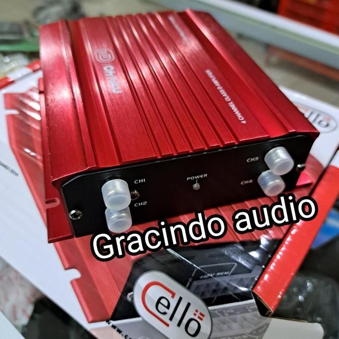 Power Cello 4 Channel Mini 40 Class D Amplifier