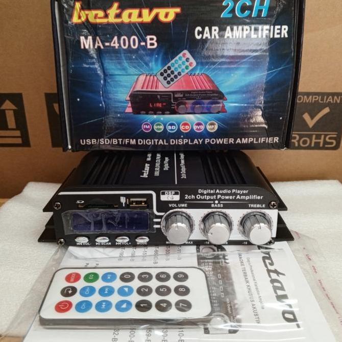 Ampli mini mobil Betavo MA-400B USB Power Amplifier