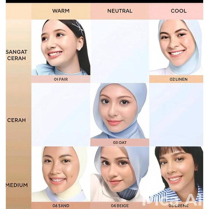Makeyou- Wardah Lite Skin Filter Cushion Wardah Lite Skin Filter Cushion 11G | Cushion Wajah 11G | C