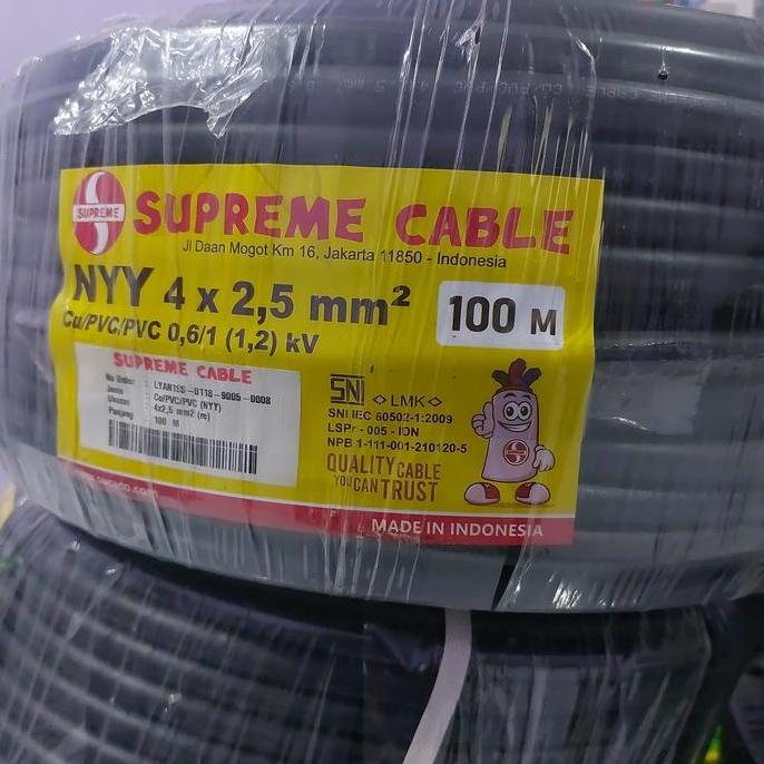 kabel nyy 4x2,5mm supreme 100m 4x2,5 100m supreme
