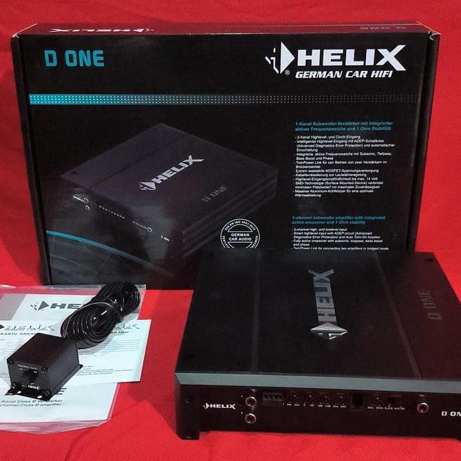 Monoblock Helix D One - German Car Hifi - Kelas D - From German