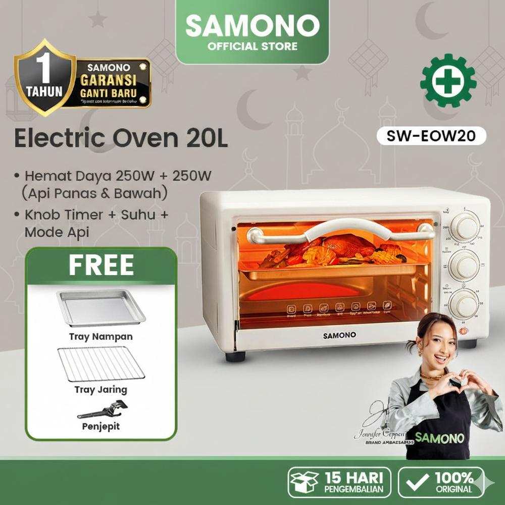 Oven Listrik Low Watt 20L Elektronik Rumah Tangga Oven Listrik Watt Kecil Kado Pernikahan Elektronik