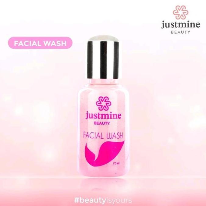 Youme- Ecer Justmine Beauty Skincare Peratan Muka Mencerahkan Semua Tipe Kulit Fragrance Free Skin C