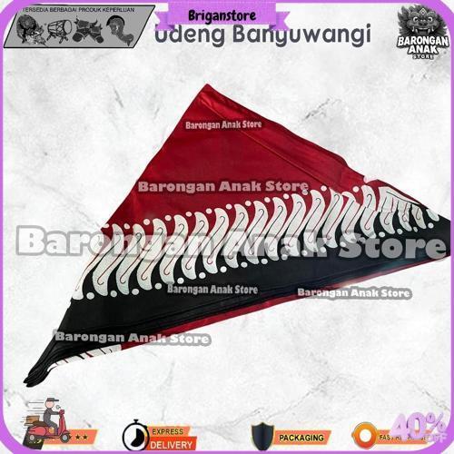 Barongan Anak Store Udeng Banyuwangi Bentuk Segitiga High Quality