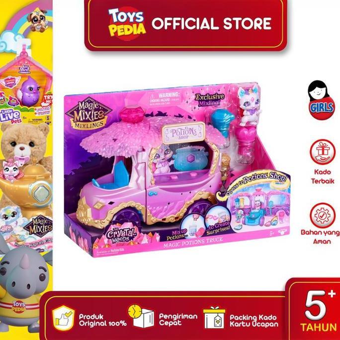 Mainan  Magic Mixies Mixling S3 Magic Potions Truck Playset Toys