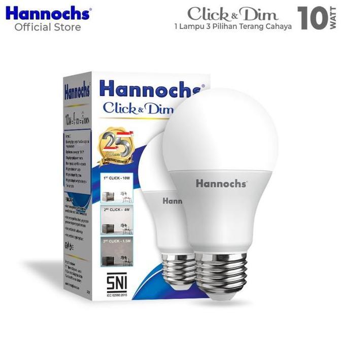 Litcx- Lampu Led Hannochs Click & Dim 10W 10 Tt Klik And Dimmer