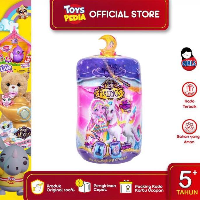 Mainan Magic Mixies Pixlings Doll and Pegacorn Toys