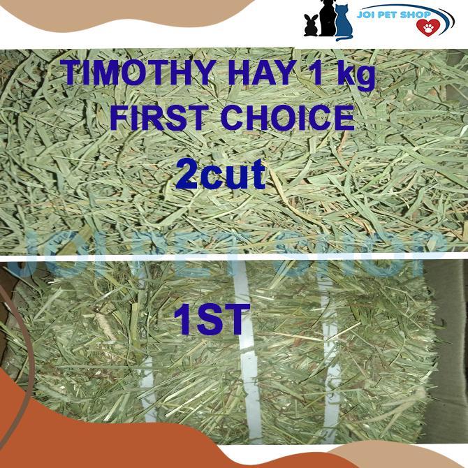TERLARIS TIMOTHY HAY 2ND CUT 1KG RUMPUT HAY KELINCI FIRST CHOICE 1ST