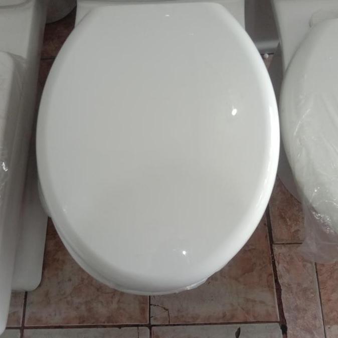 NEW TUTUP CLOSET DUDUK TOTO TCW 505 SEAT COVER TOILET TOTO MURAH ORI