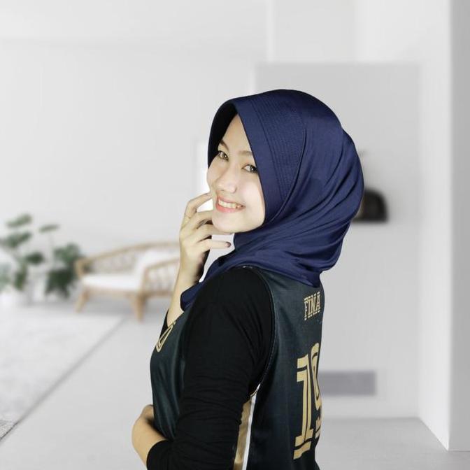 Heddosu- Hijab Instan Bergo Pet Tebal Size S Slim Kerudung Nita Desa Kerudung Sport Lembut Nyaman Ko