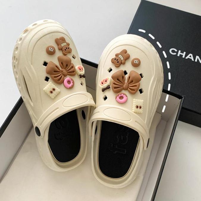 Slop Wanita Pria Sendal Unik Sendal Tutup Sendal Karet Anti Slipsandal Slippers Lucu Gemas Praktis S