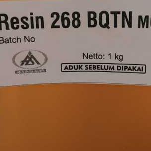 Resin/Lem Fiber Merah Keruh