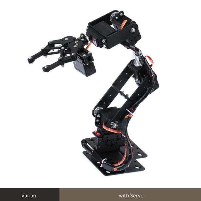 Promo Robotic Arm Robotic Lengan Robot 6Dof 6 Dof Maker Teaching Platform Multi-Dof Robotic Servo Di