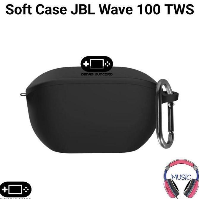 Voce- Soft Case Jbl Wave 100 Tws Silicone Silicon 100Tws Bumper Casing Shell
