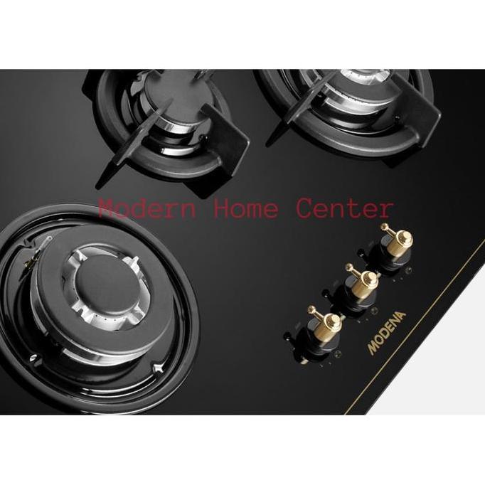 Grosir Modena Kompor Tanam Gas 3 Tungku Classico Bh 2935 (90 Cm)