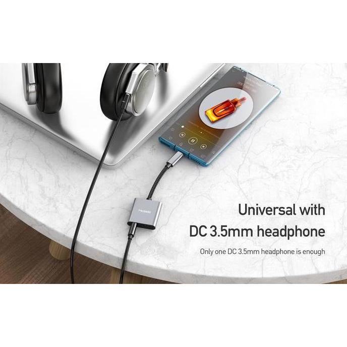 Voce- Converter Splitter Xiaomi Poco X3 Gt Type C To Jack 3.5Mm Audio ,Call