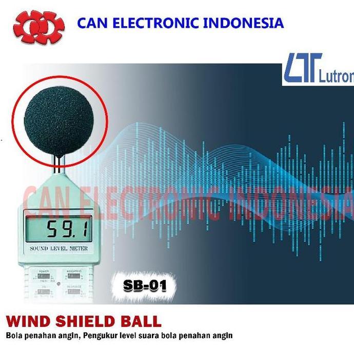 TERMURAH - LUTRON SB-01 Wind Shield Ball untuk Semua Produk Sound Level