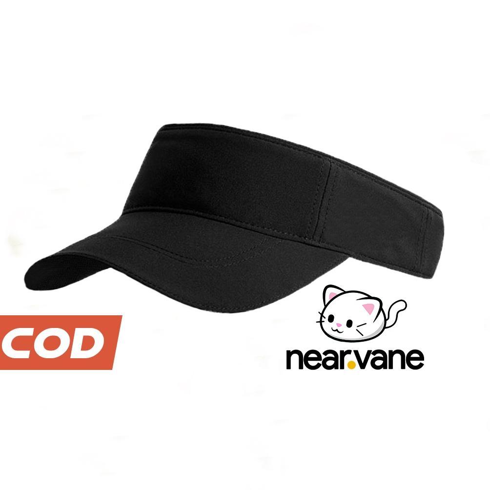 BIG PROMO GROSIR Topi Olahraga Sport Lari Jogging Senam Sepeda Golf Zumba Visor Tenis Pria Wanita De