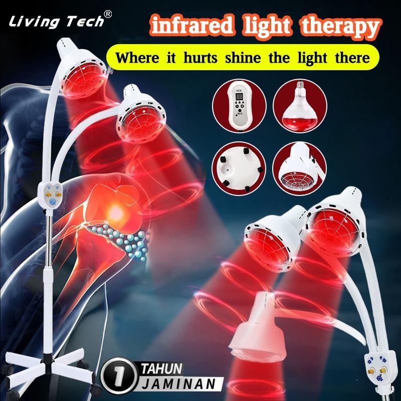 Lampu Terapi Fisioterapi Infrared 275W Berdiri / Elektrik Pemanas Infrared Kesehatan Fisioterapi Per
