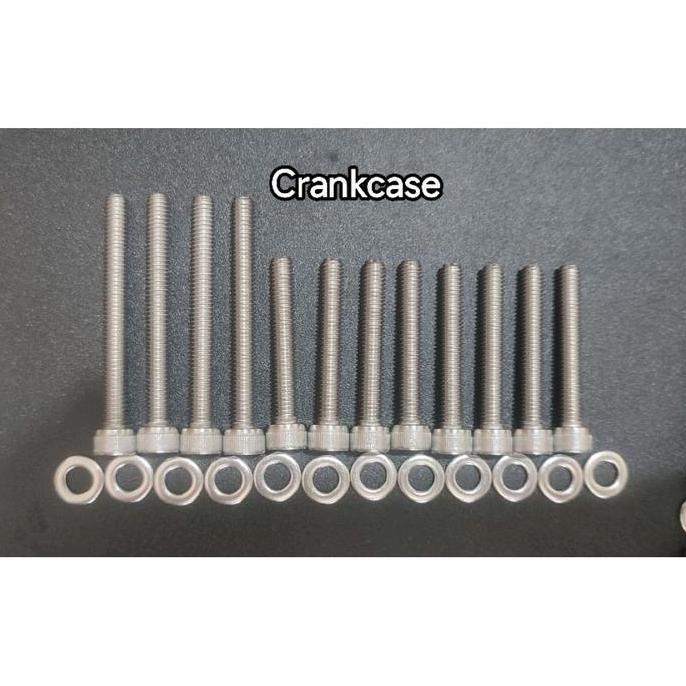 Baut L Stainless Vega Zr / Jupiter Z1 The 304 A2-70 Baut Stenlis Anti Karat Untuk Kanan Cover Filter